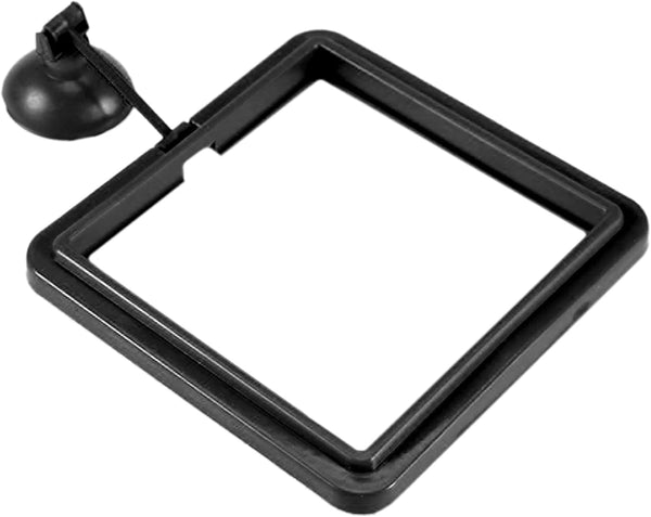 Fish Food Feeding Ring, Stop Water Turbulence from Washing Food & Floating Plants into Filter, Suitable for Flakes & Floating Fish Pellets, for Goldfish, Guppy, Neon Tetra, Betta, 1 Piece