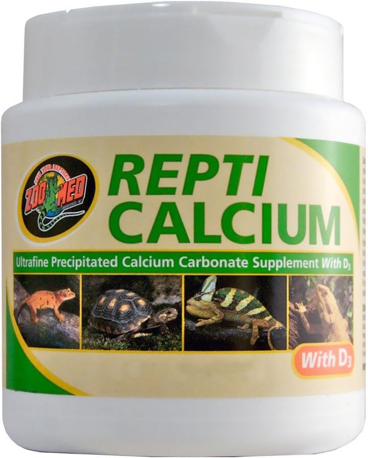 Reptile Calcium with Vitamin D3, 8-Ounce