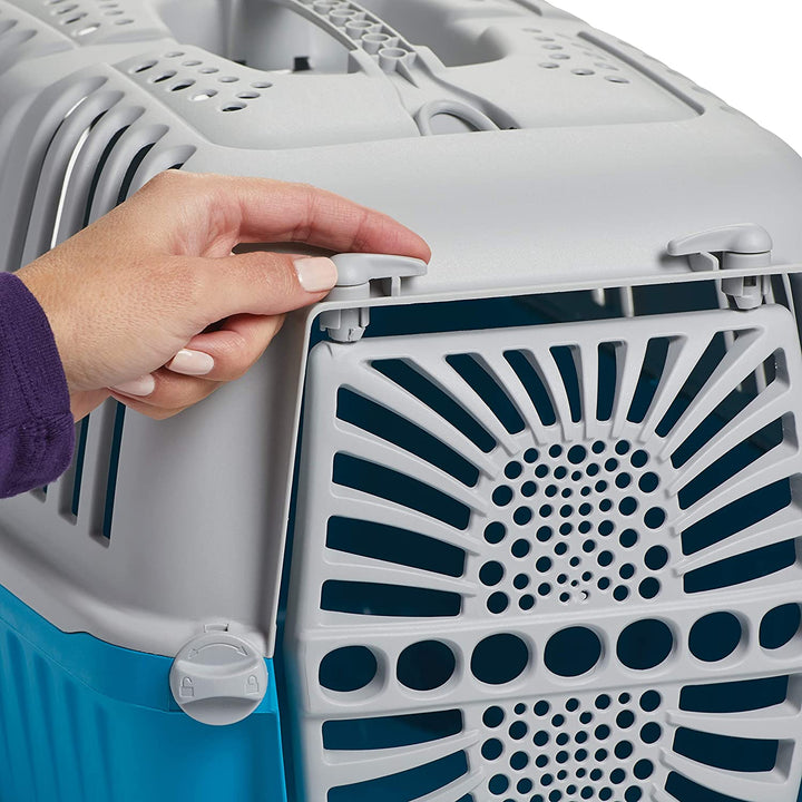 Spree Travel Pet Carrier | Hard-Sided Pet Kennel Ideal for Toy Dog Breeds, Small Cats & Small Animals | Dog Carrier Measures 19.1L X 12.5 W X 13H - Inches