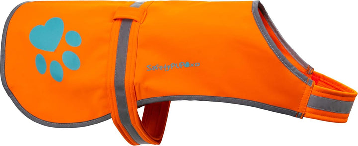Reflective Dog Vest. Hi-Visibility, Fluorescent Blaze Orange Dog Vest Helps Protect Your Best Friend. Safeguard Your PUP from Motorists & Hunting Accidents, on or off Leash (Medium)