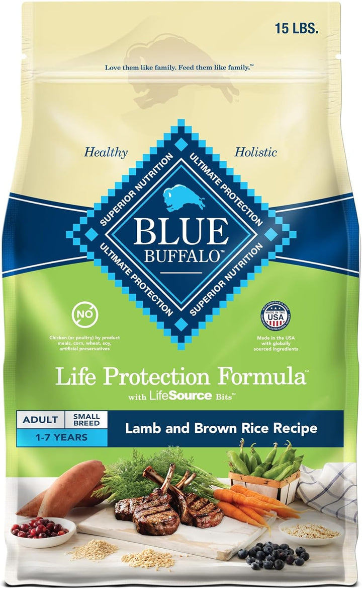 Life Protection Formula Natural Adult Small Breed Dry Dog Food, Chicken and Brown Rice 5-Lb Trial Size Bag