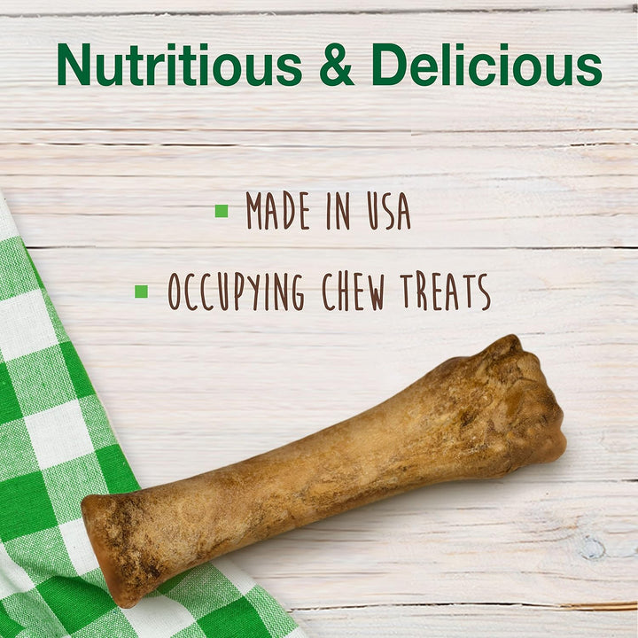 Healthy Edibles Natural Dog Chews Long Lasting Bacon Flavor Treats for Dogs, X-Large/Souper (2 Count)