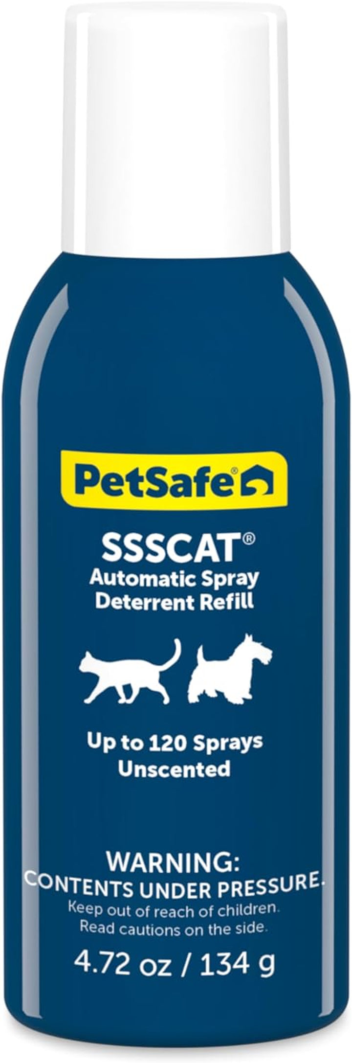 SSSCAT Automatic Spray Pet Deterrent - Contactless Behavior Correction - Motion Sensor Air Burst - Odorless - Non-Staining - Versatile Placement Spray