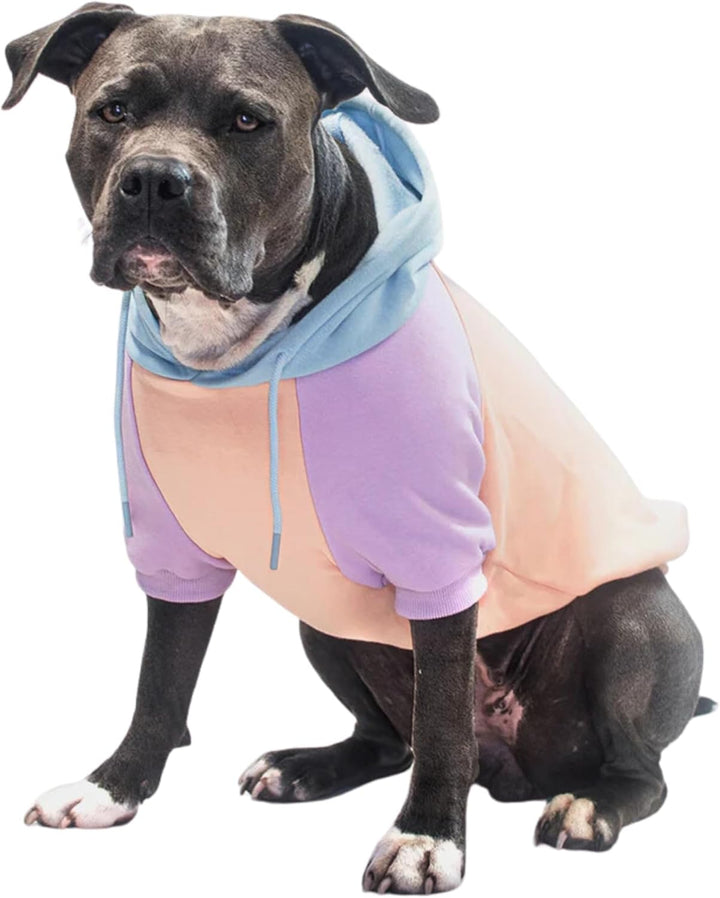 Dog Hoodie – Premium Dog Sweater for Small, Medium, and Large Dogs | Warm Outfits for French Bulldogs, Pitbull, Puppy, Winter Jacket Alternative - Cyber Punk - 3XL