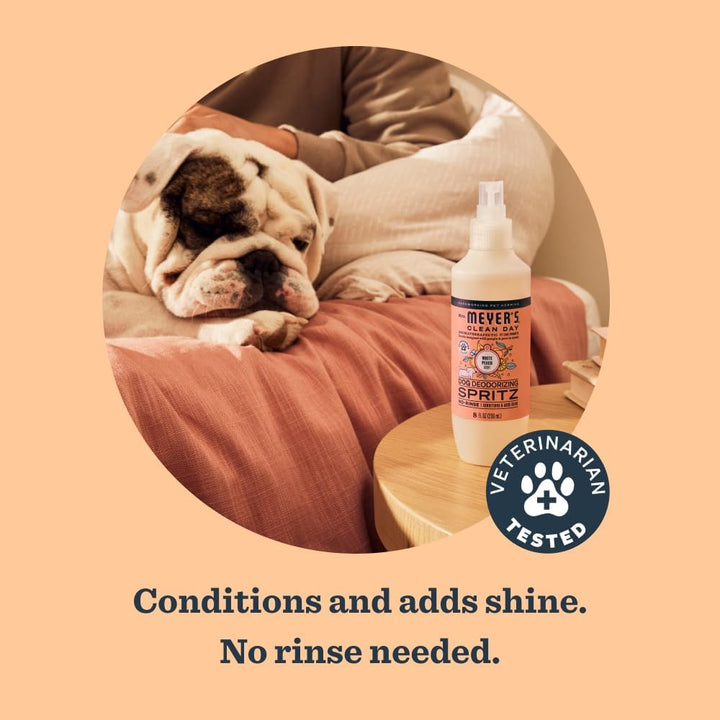 Clean Day Dog Deodorizing Spray, White Peach Scent, 8Oz