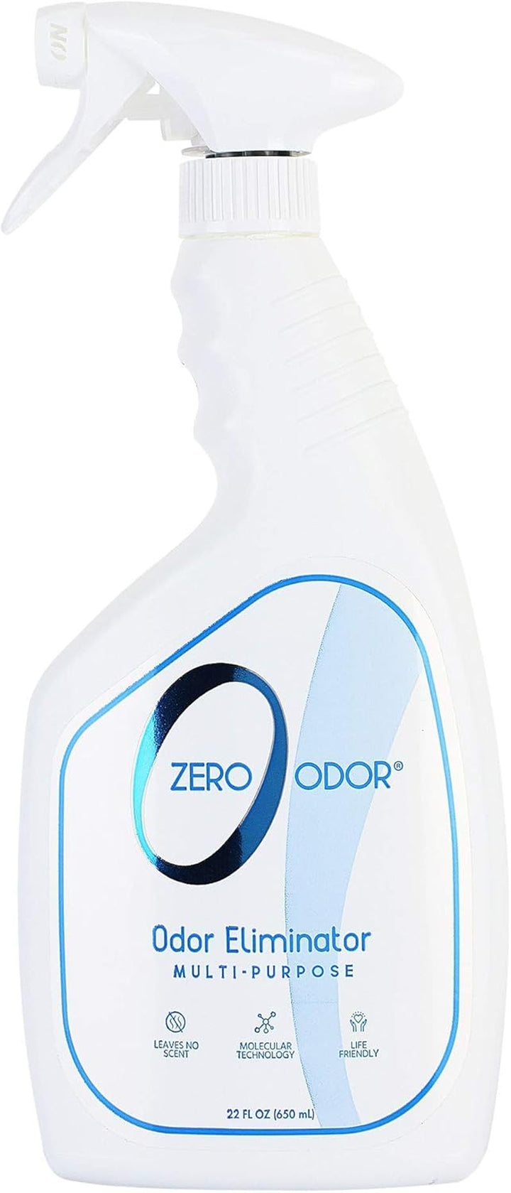 Multi-Purpose Odor Eliminator - Eliminate Air & Surface Odor – Patented Technology Best for Bathroom, Kitchen, Fabric, Closet- Smell Great Again, 8Oz (Over 1000 Sprays)