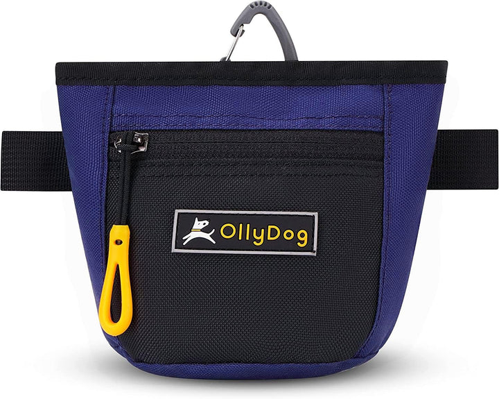 Goodie Treat Bag, Dog Treat Pouch, Waist Belt Clip for Hands-Free Training, Magnetic Closure, Dog Training and Behavior Aids, Three Ways to Wear (Raven S'25)