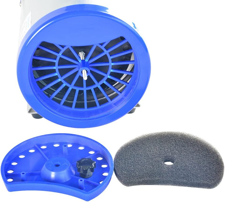 Groomer Partner Pet Hair Force Dryer Dog Grooming Blower with Heater (Blue)