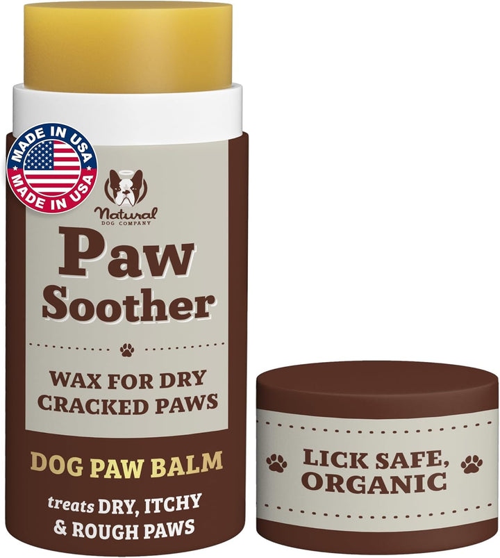 Pawtection Balm 2 Oz Stick – Dog Paw Protection Wax with Shea Butter & Calendula – Shields Paws from Snow, Ice, Salt, Hot Pavement & Rough Terrain – Lick-Safe, Vegan