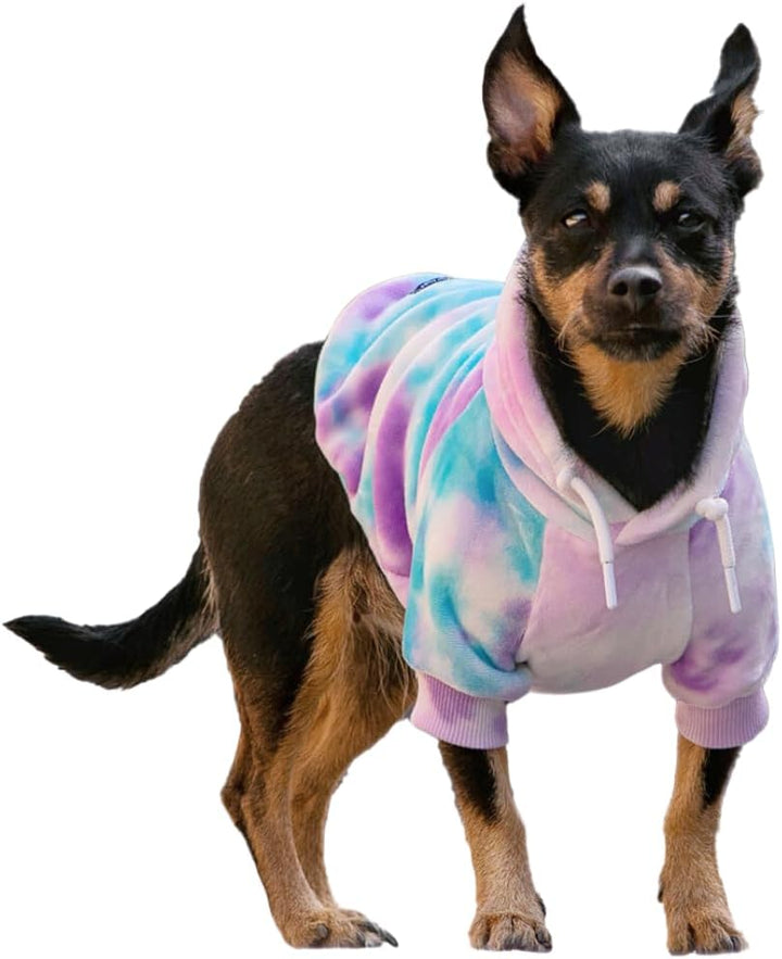 Dog Hoodie – Premium Dog Sweater for Small, Medium, and Large Dogs | Warm Outfits for French Bulldogs, Pitbull, Puppy, Winter Jacket Alternative - Cyber Punk - 3XL