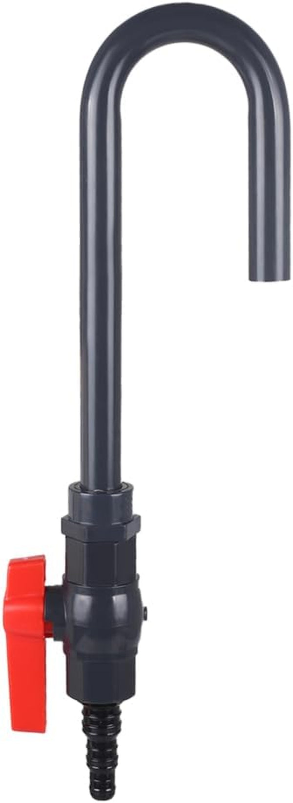 Aquarium Water Changer, PVC Aquarium Water Filler Hanging Fish Tank Hook Filler with Flow Switch for 1/2“, 5/8”, 3/4” Hose