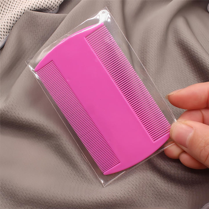 Flea Comb, 5 Pack Double Sided Fine Tooth Comb, Pet Grooming Combs Dandruff Removal Combs for Cats Dogs Puppy