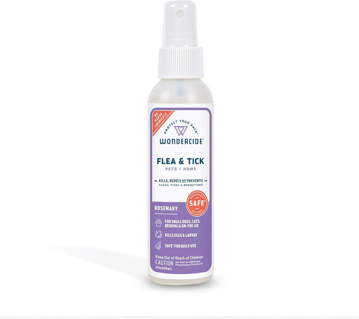 - Flea, Tick & Mosquito Spray for Pets and Home with Natural Essential Oils - Killer, Control, Prevention, Treatment - Lemongrass 16 Oz