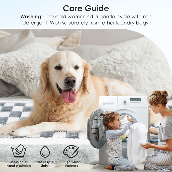 Dog Couch Cover Protector, Couch Covers for Sofa, Velvet Soft, Non Slip, Washable (Grey, 27.6 * 59.1Inch)