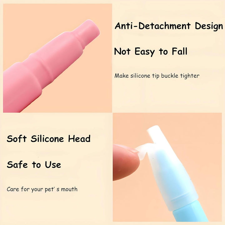 Cat Pill Shooter, Pet Pill Dispenser with 2 Silicone Tips, Medicine Pill Pusher for Cats, Puppies and Small Animals