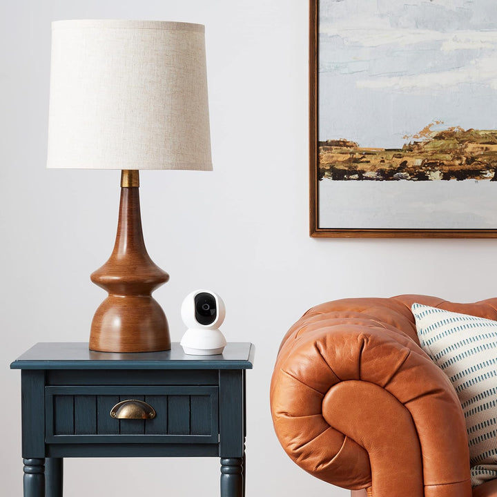 Tapo 2K Pan/Tilt Security Camera for Baby Monitor, Dog Camera W/Motion Detection, 2-Way Audio, Siren, Night Vision, Cloud & SD Card Storage, Works with Alexa & Google Home, 2-Pack (C210P2)