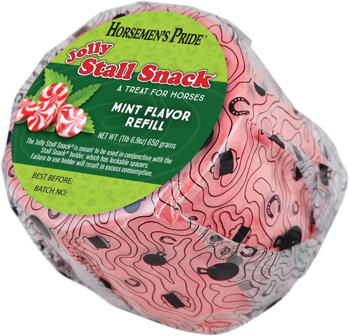Stall Snack Treat Refill for Horses; Mint Flavor