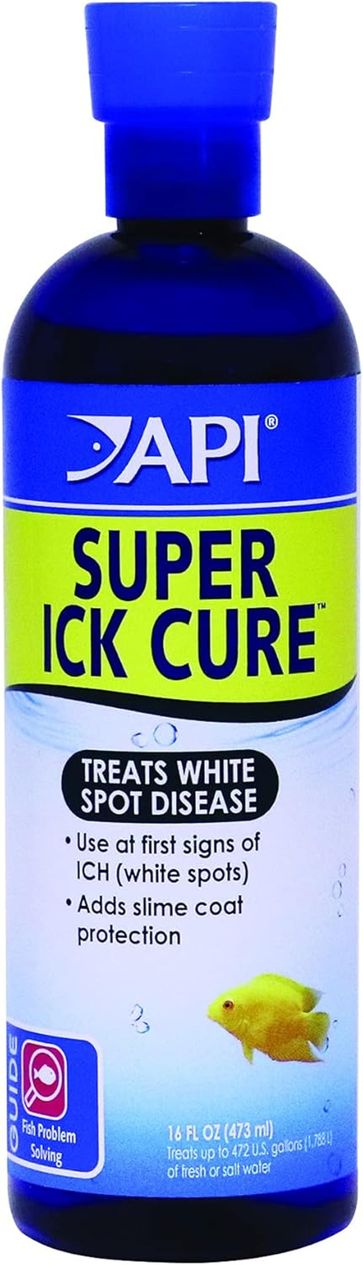 LIQUID SUPER ICK CURE Fish Remedy, Freshwater and Saltwater Fish Medication 4 Fl Oz(Pack of 1), White