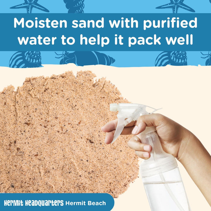 All-Natural Premium Sand Substrate Mixture for Hermit Crabs, 12Lbs