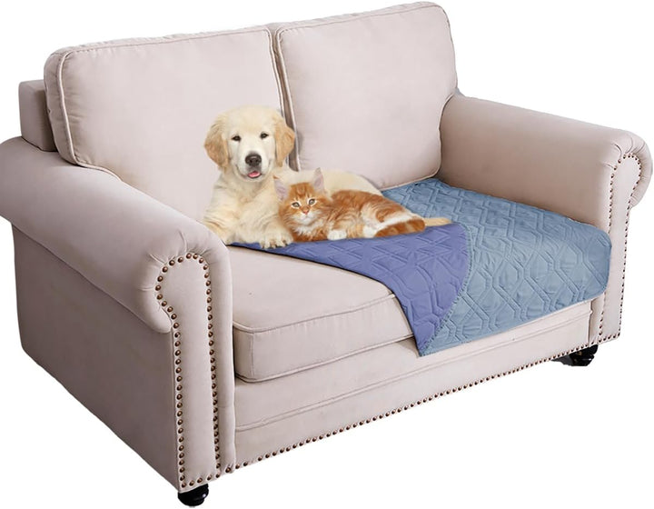 Waterproof Dog Bed Cover Pet Blanket for Furniture Bed Couch Sofa Reversible
