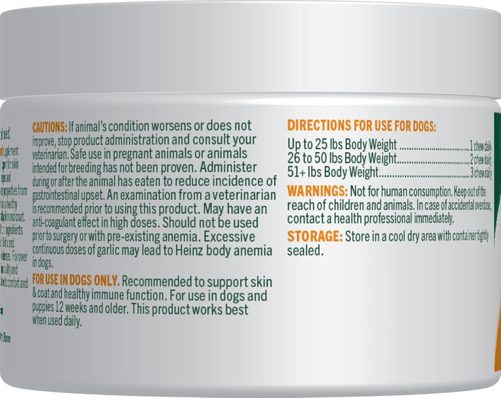 Natural Flea & Tick Soft Chews for Dogs – Natural Supplement for Dog Flea and Tick Prevention – Veterinarian-Formulated Itch Relief and Immune Support – Made in USA – 60 Chews