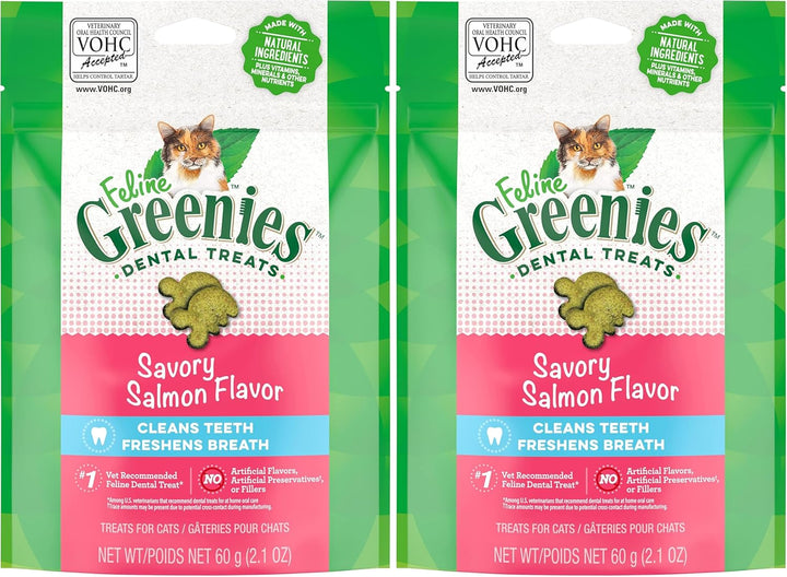 Feline Adult Dental Cat Treats, Oven Roasted Chicken Flavor, 4.6 Oz. Pack