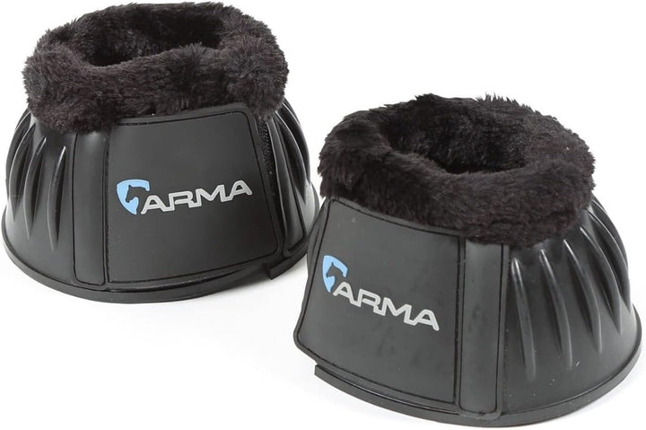 ARMA Fleece Trim Bell Boot (Black, Full)