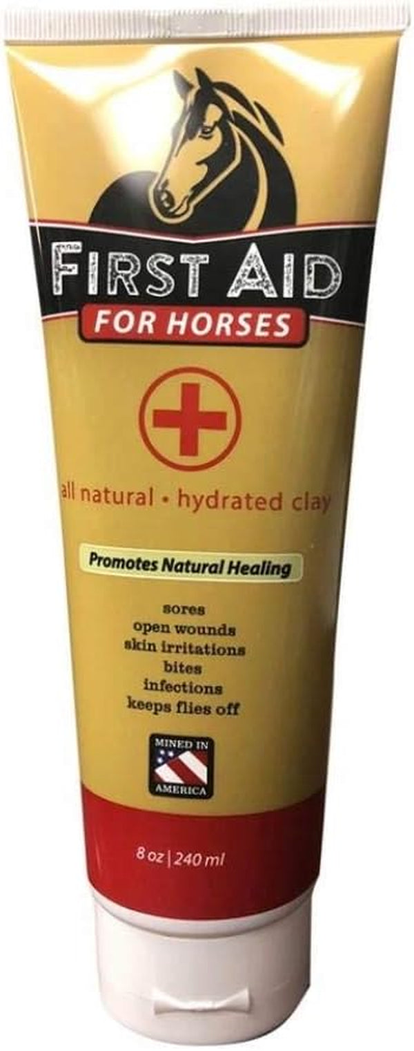First Aid All Natural Hydrated Clay for Horses, 8 Ounce Tube