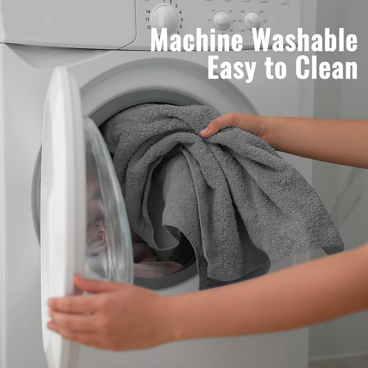 Microfiber Dog Towels for Drying Dogs, Super Absorbent and Soft Pet Grooming Towel, 40 Inch X 23.6 Inch, Perfect Dog Shower & Bath Supplies for Large, Medium or Small Dogs, Grey