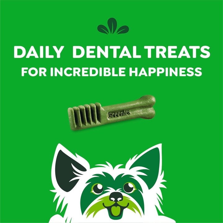 Original Teenie Dental Dog Treats, 12 Oz. Pack (43 Treats)