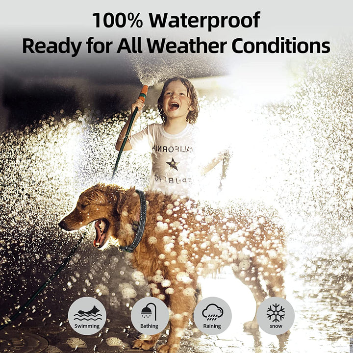 Dog Bark Collar for Large Medium Small Dogs, Rechargeable Smart Bark Collar, anti Barking Training Collar with 5 Adjustable Sensitivity Beep Vibration (Black)