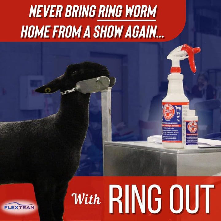 - Control and Help Ringworm for Cats, Dogs, Sheep, Goats, Cattle, Horses, All Pets and Livestock Makes 32 Oz. of Spray