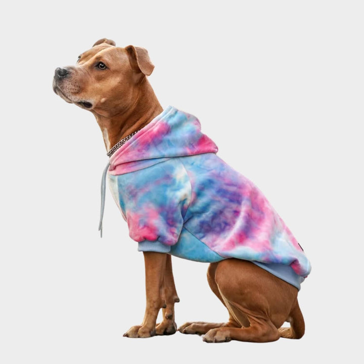Dog Hoodie – Premium Dog Sweater for Small, Medium, and Large Dogs | Warm Outfits for French Bulldogs, Pitbull, Puppy, Winter Jacket Alternative - Cyber Punk - 3XL