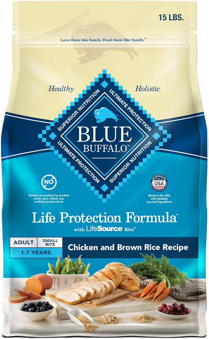 Life Protection Formula Natural Adult Dry Dog Food, Chicken and Brown Rice 5-Lb Trial Size Bag