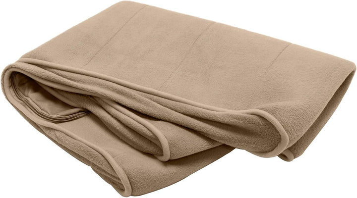 Dog Bed Liner Water-Resistant Contour Luxe Lounger Foam Mattress Protector Cover - White, Large