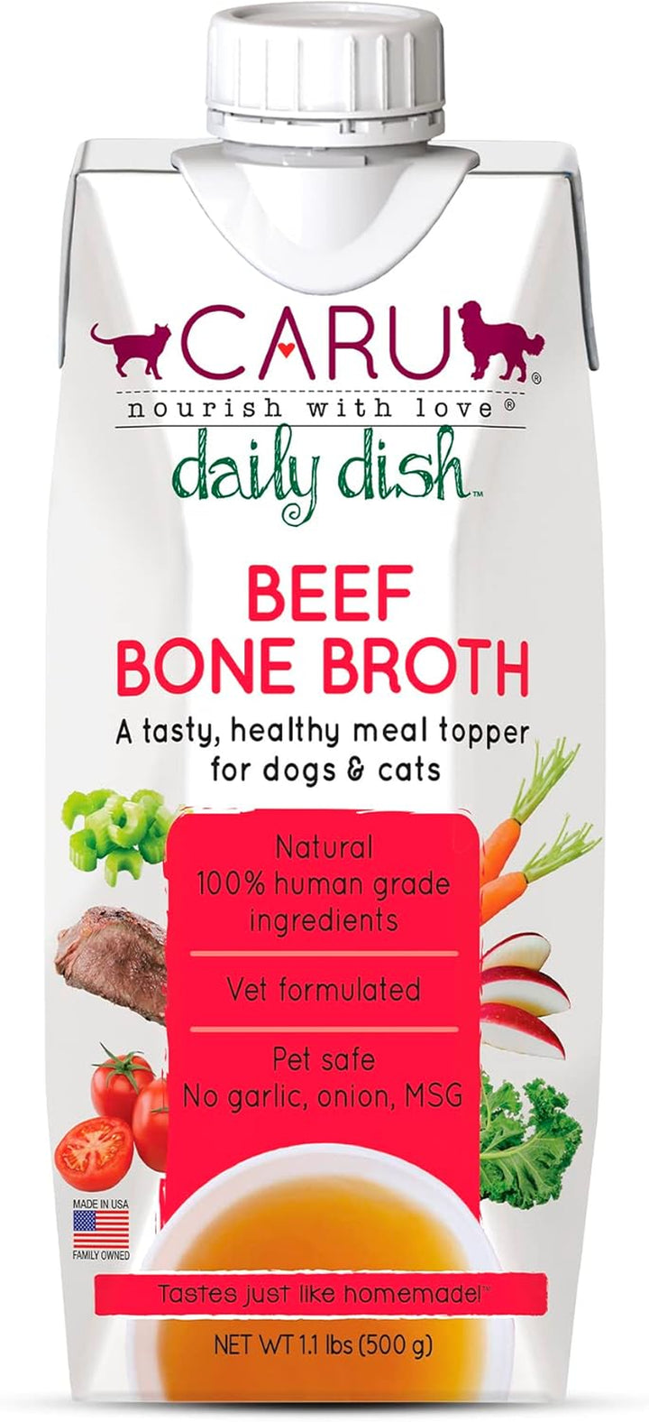 Daily Dish Chicken Broth Meal Topper for Dogs and Cats - 1.1 Lbs
