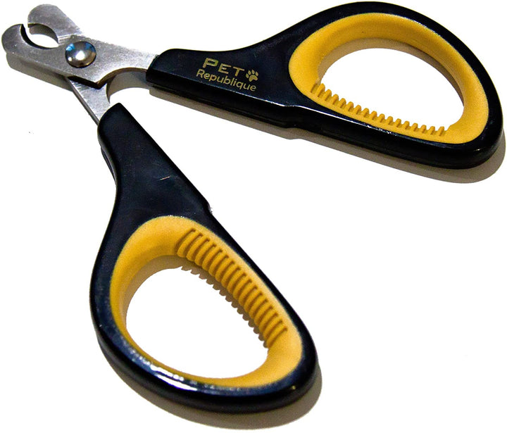 Cat Nail Clippers by  – Professional Stainless-Steel Nail Clipper for Cats, Kittens, Hamster, Rabbits, Birds, & Small Breed Animals Claw Trimmer