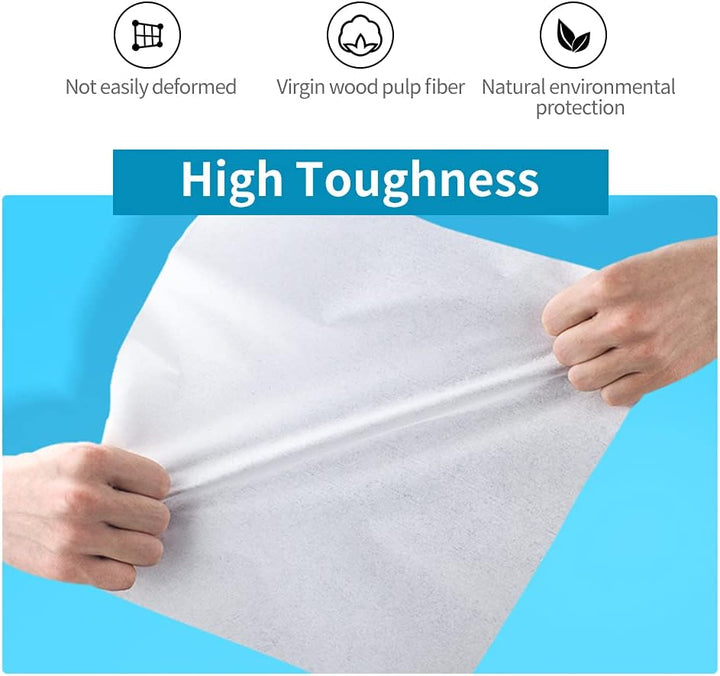 Bird Cage Liner Papers, 100 Sheets 17X12In Non-Woven Bird Cage Liners, Precut Absorbent Bird Paper