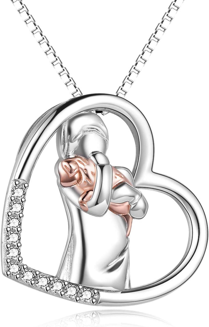 Sterling Silver Keepsake Dog Pendant Necklace Dog Lover Memorial Gifts for Women