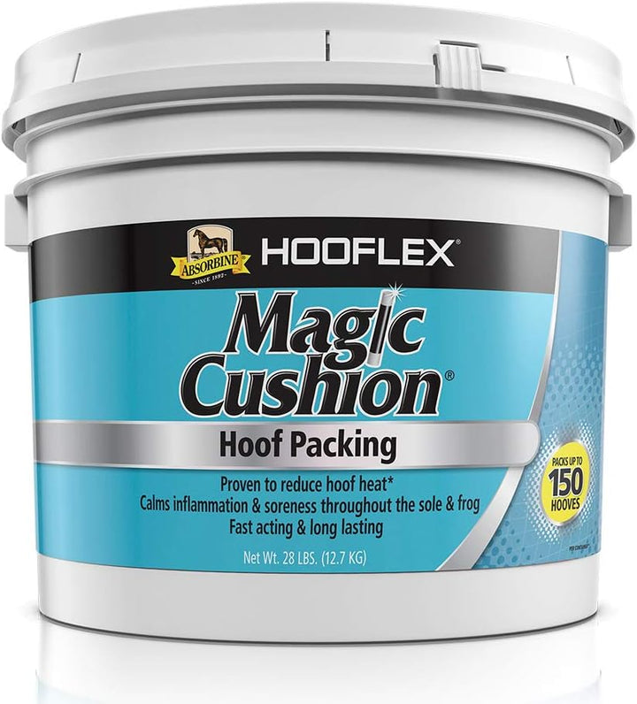 Hooflex Magic Cushion, Veterinary Formulated Fast-Acting Relief, Reduce Hoof Heat for up to 24 Hours, 2 Lb Tub