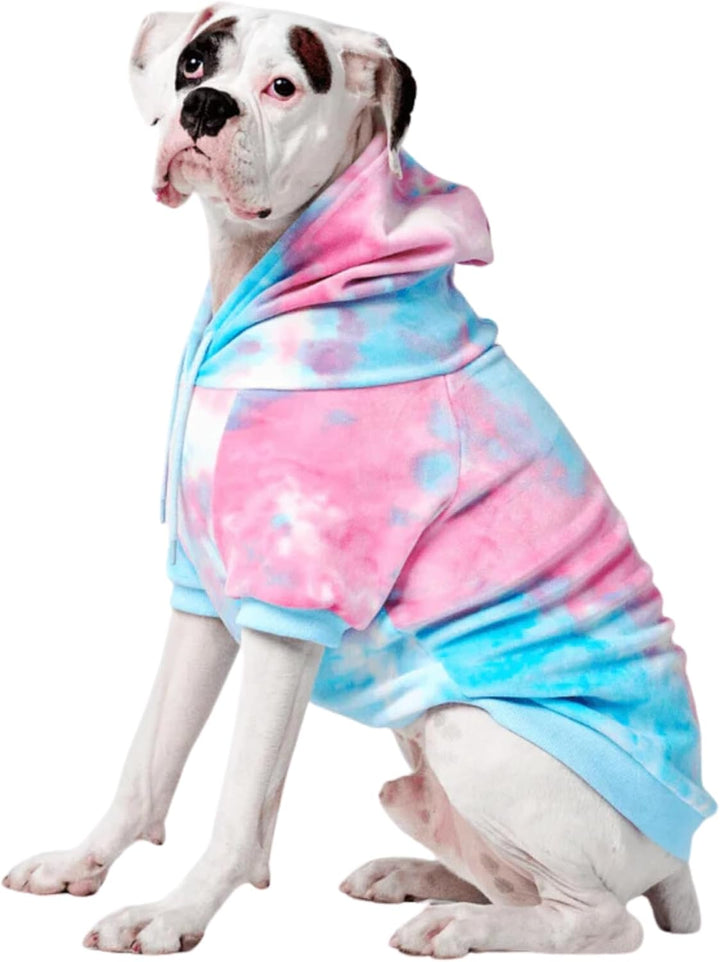 Dog Hoodie – Premium Dog Sweater for Small, Medium, and Large Dogs | Warm Outfits for French Bulldogs, Pitbull, Puppy, Winter Jacket Alternative - Cyber Punk - 3XL