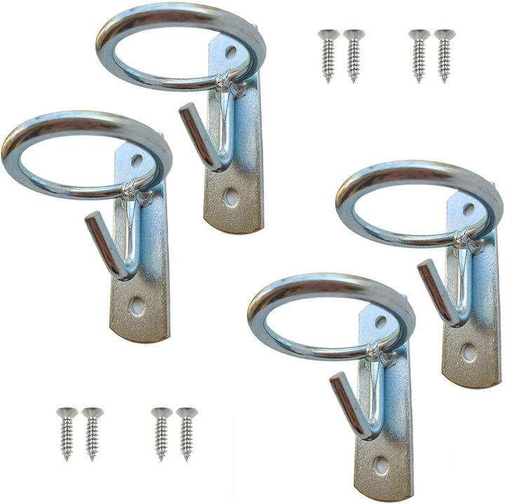 Horse Feed Bucket Hook,Water Bucket Holder Hanger for Horse Stall/Stable Supplies (2 Pack)