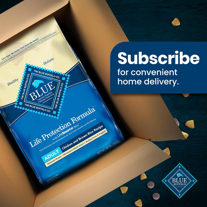 Life Protection Formula Natural Adult Dry Dog Food, Chicken and Brown Rice 5-Lb Trial Size Bag