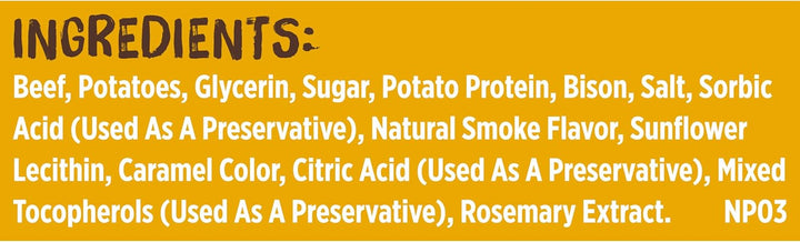 Rachael Ray Burger Bites Dog Treats, Beef Recipe with Bison, 12 Oz. Pouch