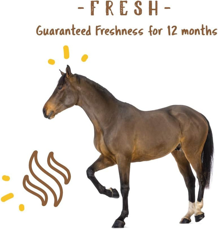 Simply Flax for Horses – Omega-3 Rich Flaxseed Supplement – Supports Coat Health, Joint Function & Immune System – Natural Source of Essential Fatty Acids – Ground Flax – 8 Lb Bag