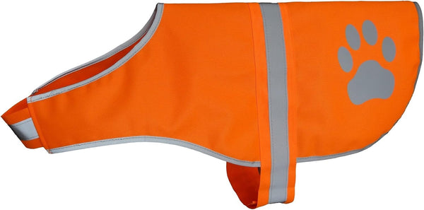 Dog Reflective Vest High Visibility Safety Jacket for Walking Running Hiking to Keep Dogs Visible Safe from Cars and Hunting Accidents Orange XL