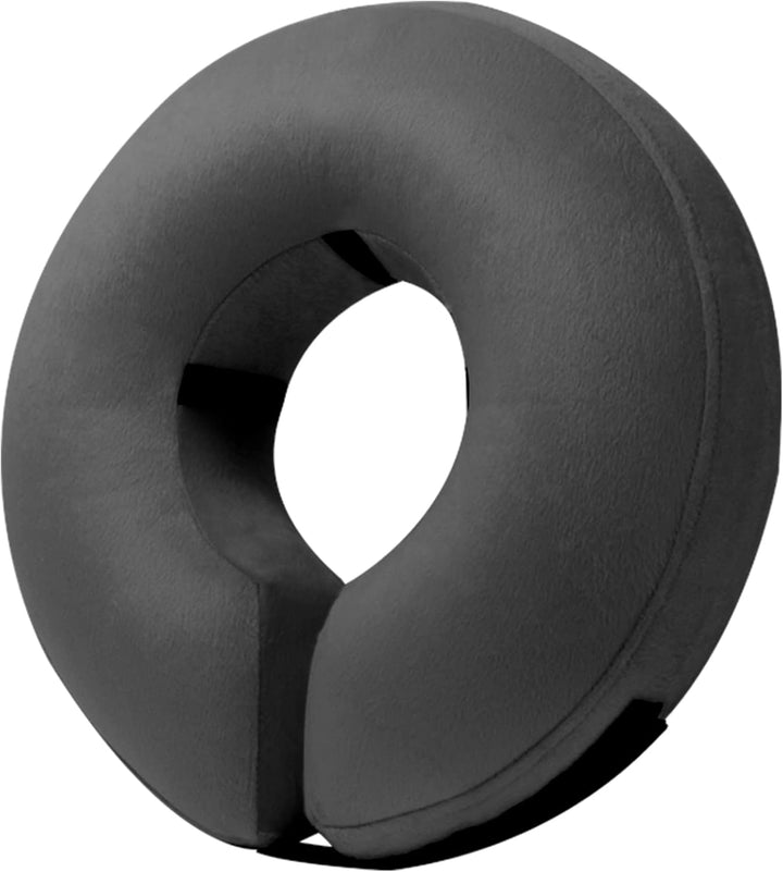 Inflatable Dog Cone Collar Alternative, Soft Dog Cone for Small Medium Large Dogs and Cats, Neck Recovery Ecollar Donut Collar after Surgery (Large, Blue)