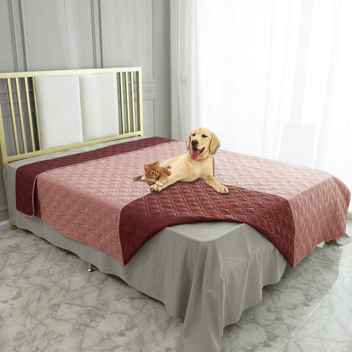 Waterproof Dog Bed Cover Pet Blanket for Furniture Bed Couch Sofa Reversible