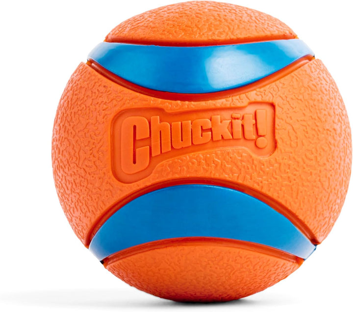 Ultra Ball Dog Toy - Size Large - for Dogs 60-100 Lbs - Made from Durable Rubber - Super Bouncy - Floats in Water - 3-Inch Diameter - Pack of 1