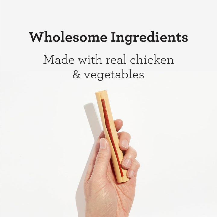 Dreamsticks with Real Chicken Chews for Dogs, 15 Count, These Easy-To-Digest Rawhide-Free Chews Are a Dog’S Favorite Distraction